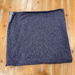 Lululemon Athletica Vinyasa Wrap Scarf Blue Heather Versatile Yoga Shawl